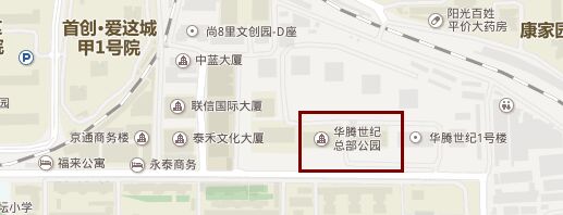大厦简略地图